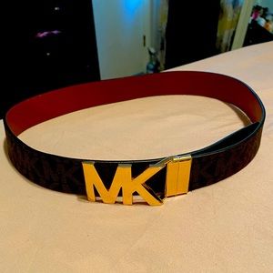 MK belt Brown color size M
